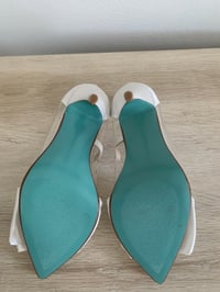 Image 4 of Betsey Johnson Transparent Heels - Size: 8.5