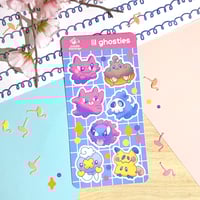 Image 1 of Lil Ghosties Sticker Sheet