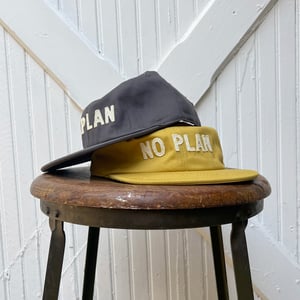 Image of NO PLAN - Gray Flat Bill Hat