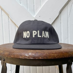 Image of NO PLAN - Gray Flat Bill Hat