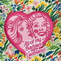 Lesbian Barbie patch