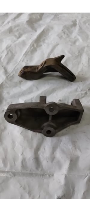Image of 94-01 Acura Integra GSR OEM Alternator Brackets 94 95 96 97 98 99 00 01