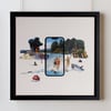 Picture Imperfect - Water Ski - Original - Framed