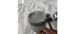 Image of 1992 1995 Honda Civic D16Z6 Piston Rod Set P28 1993 1994 SOHC Pistons Rods