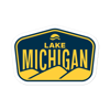 Lake Michigan Dunes Bubble-free sticker