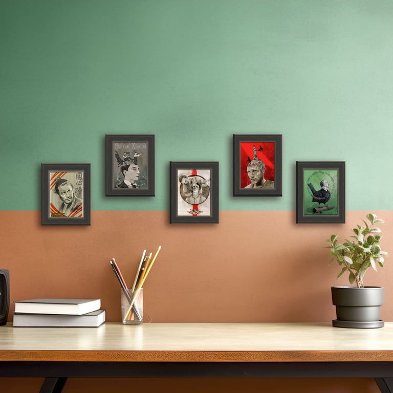 Hitchcock Art Print A5 Image 2