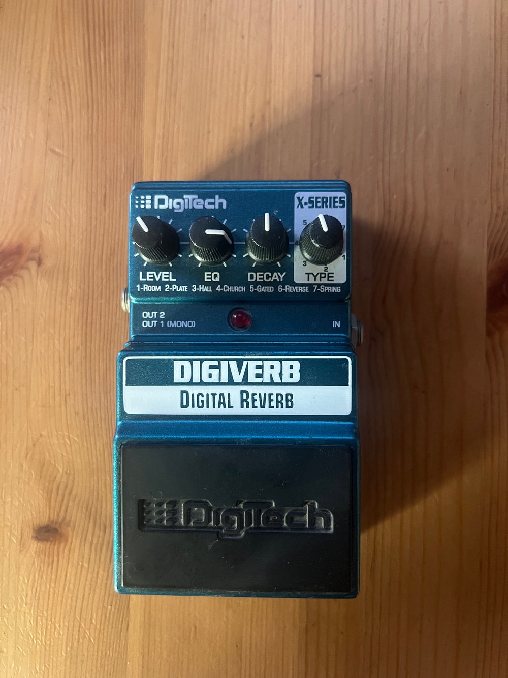 DigiTech Digital Reverb Pedal