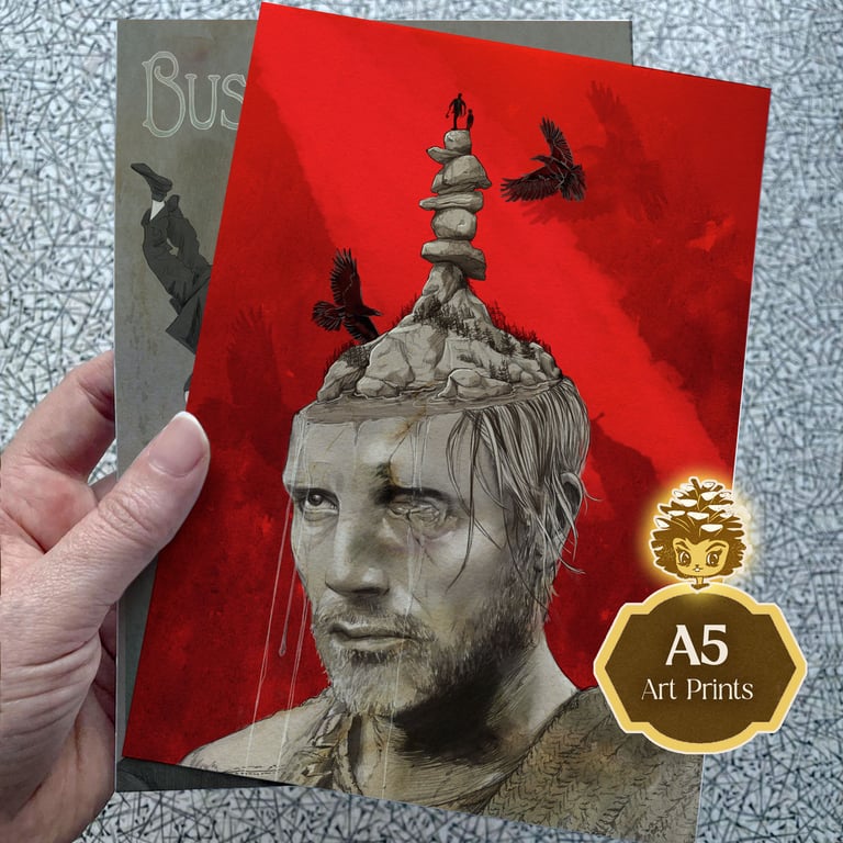 OneEye Valhalla Rising Art Print A5 Image 3