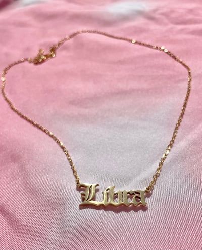 Image of Zodiac Babe Necklaces 