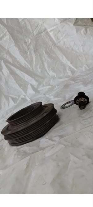 Image of ACURA INTEGRA B18B1 B18B CRANKSHAFT CRANK SHAFT HARMONIC BALANCER PULLEY