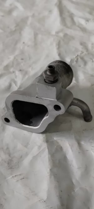 Image of GENUINE OEM HONDA ACURA 94-01 GSR CYLINDER HEAD COOLANT WATER NECK OUTLET COVER