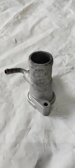 Image of GENUINE OEM HONDA ACURA 94-01 GSR CYLINDER HEAD COOLANT WATER NECK OUTLET COVER