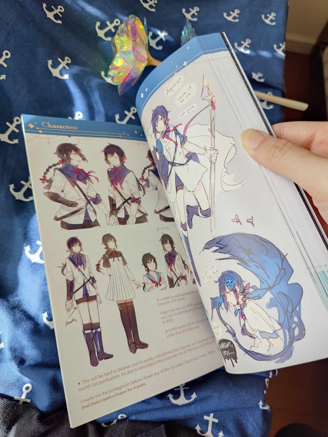 (Final Print) Moon Observatory ✦ Iris Development Art Book