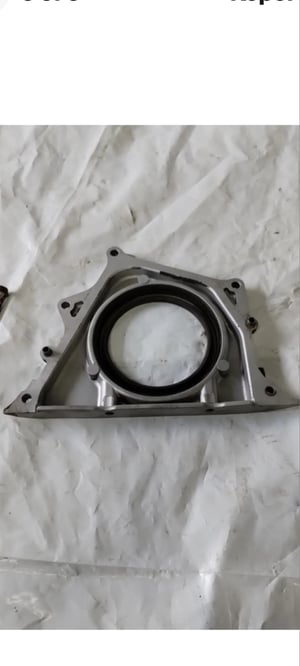 Image of 94-01 Integra GSR LS engine crankshaft crank rear main seal cover B18c1 B18b1