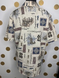 Image 4 of Kap & Co Safari Print Top - Size M