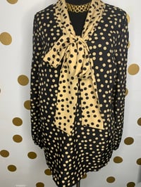 Image 1 of Mudpie Polka Dot Top - Size: M