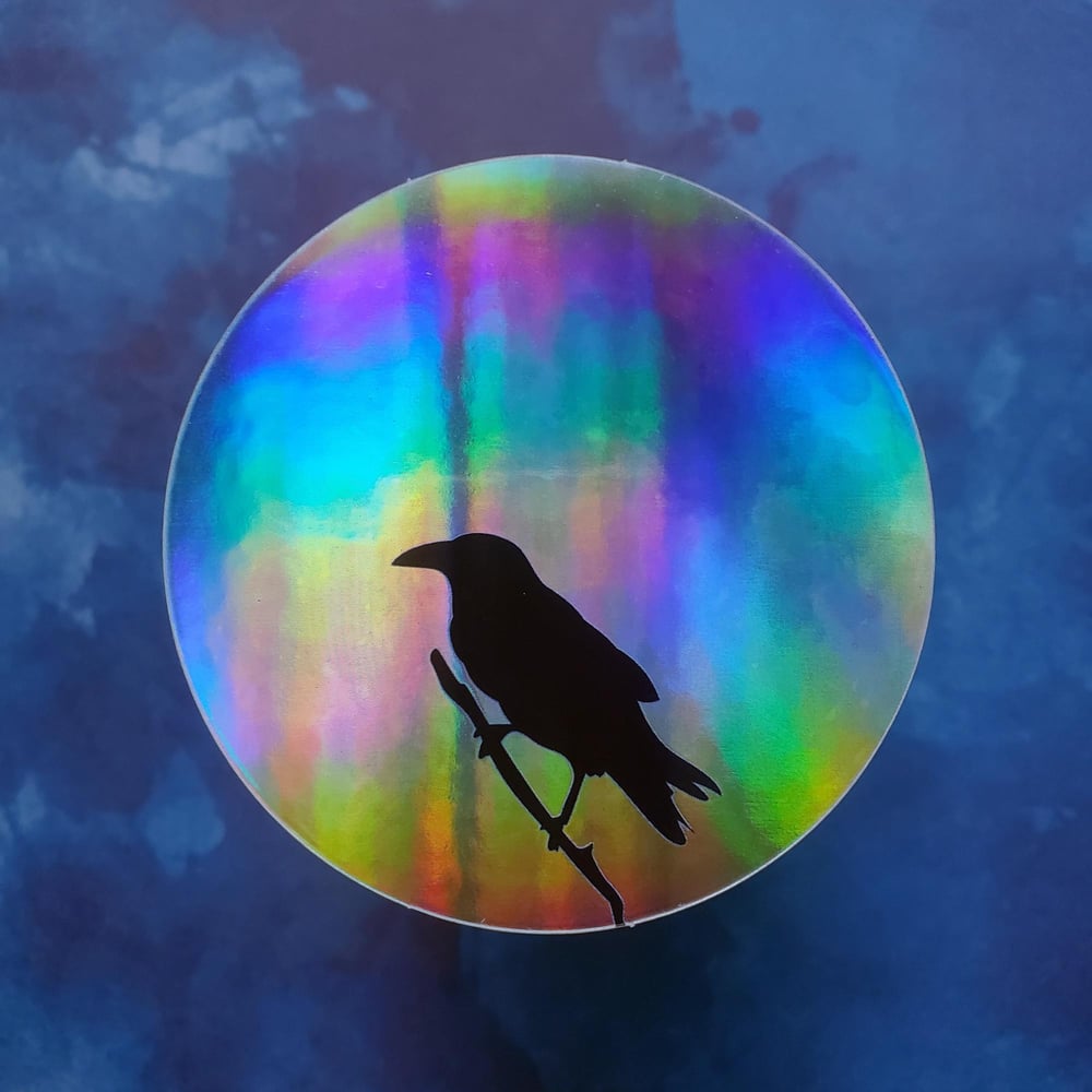 Image of Raven Moon Sticker