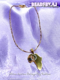 AA HERITAGE FLAG NECKLACE