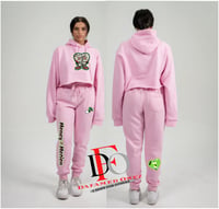 Money=Motion Crop Top Sweatsuit