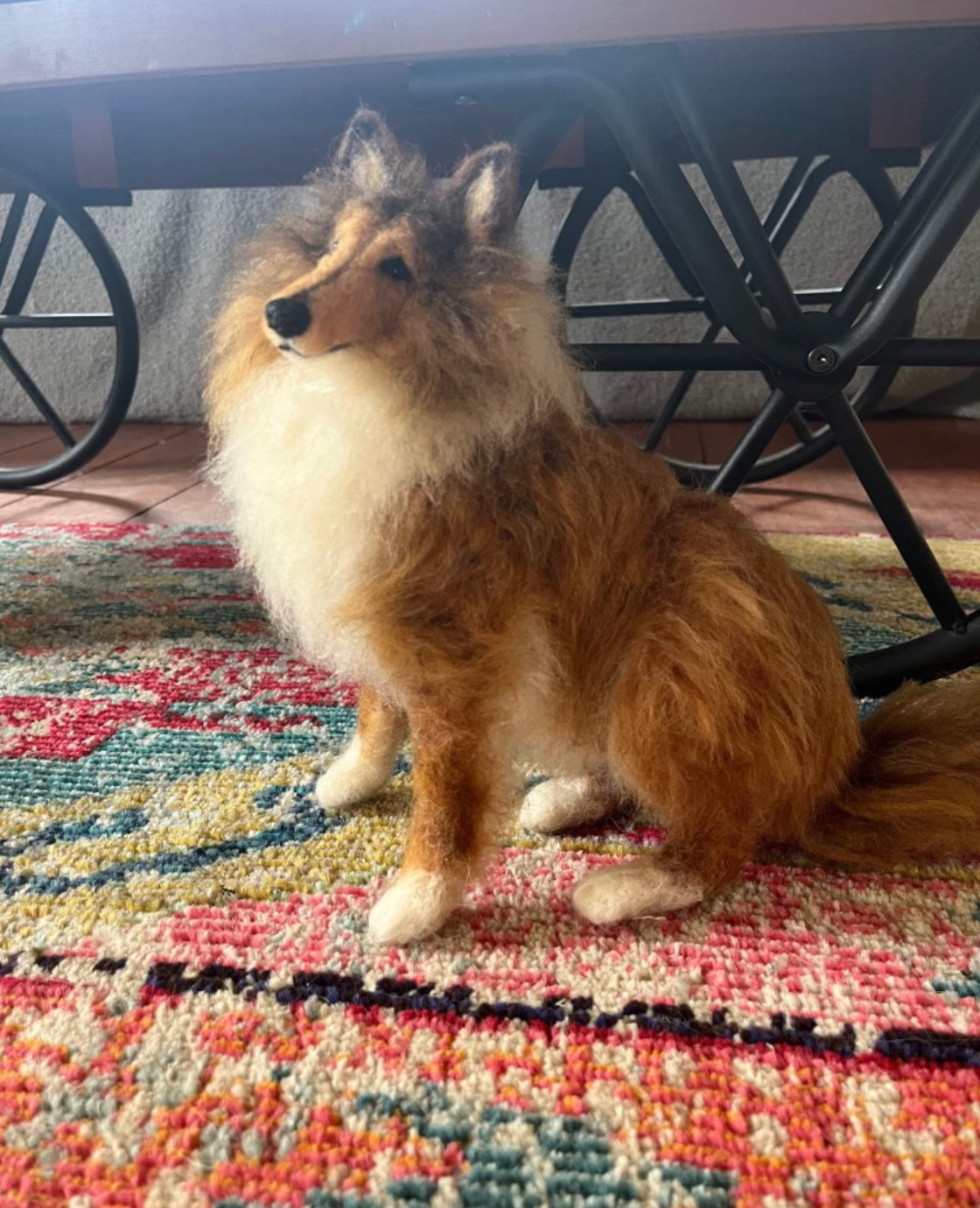 Image of Large 12" sitting Collie