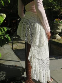 Image 3 of love, lace layered skirt 