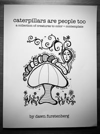 Image 1 of caterpillar coloring book