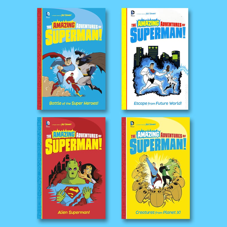 Image of *NEW* Amazing Adventures of Superman Children's Books