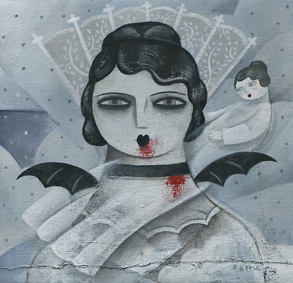 Image of Vampire In White