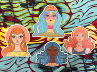 Image 1 of LA Ladies Sticker Pack