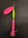 Green Chartreuse with Hot Pink Blade