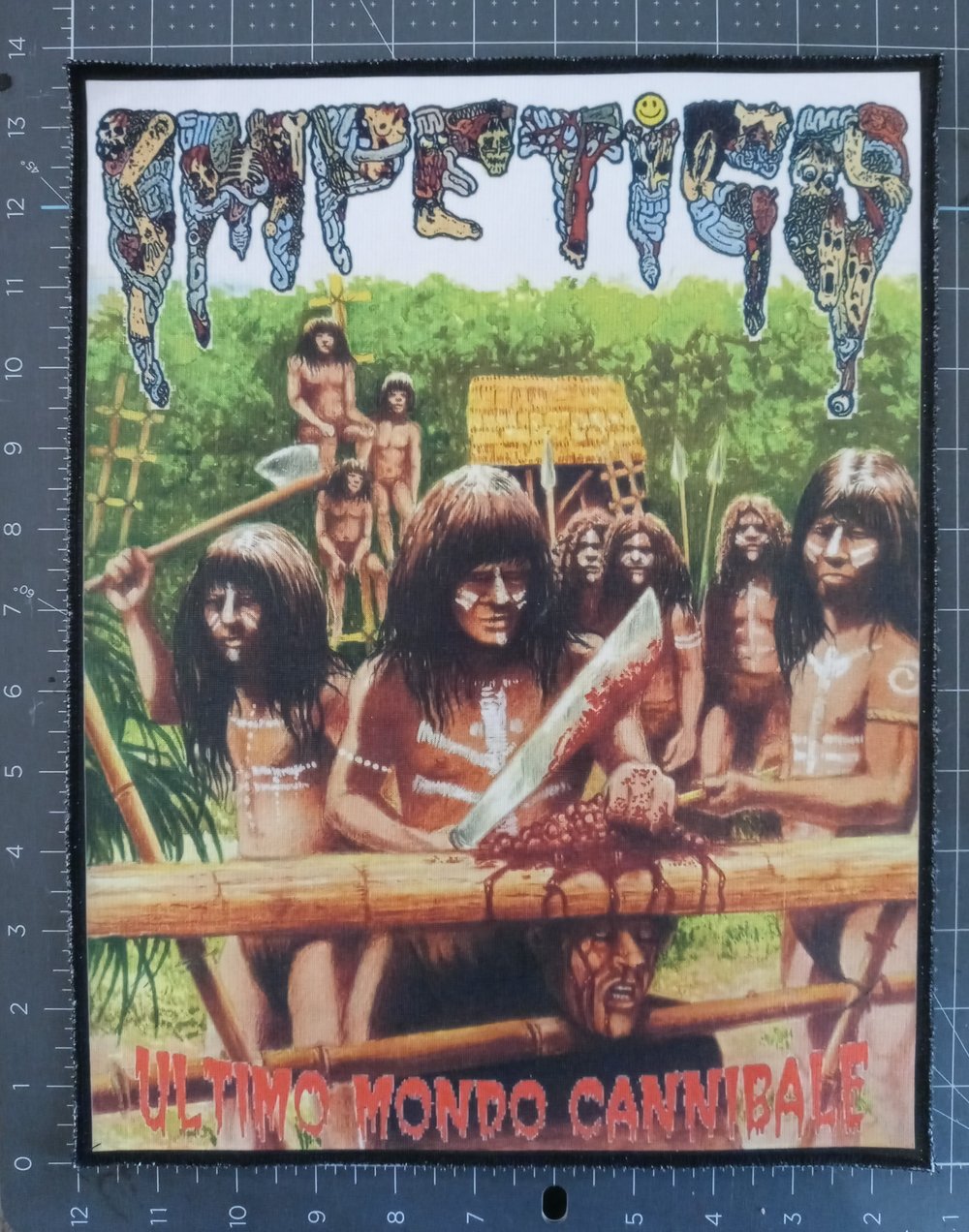 Impetigo (band) Back Patch