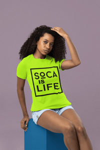 Image 3 of Soca Is Life Version 2 - T-Shirt - Unisex 