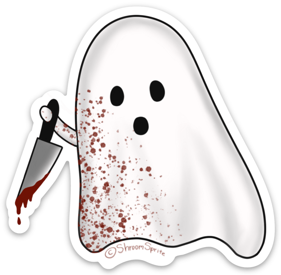 Image of Ghost sticker