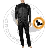 Image 1 of Shinny Black Flightsuit - STANDARD SIZES and TAILORED too, you choose.