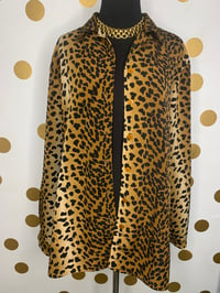 Image 3 of Joanna Cheetah Top - Size: L