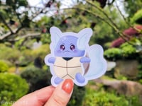 Image 3 of Chonky Squirtle Evolution Stickers | Chonk-e-mon