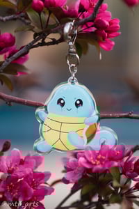 Chonky Squirtle Keychain (U.S. ONLY)