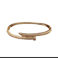 Image 1 of Blinged Nail Bracelet 