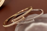 Image 3 of Blinged Nail Bracelet 