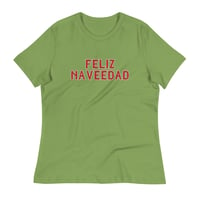 Image 1 of Women's Feliz Naveedad T-Shirt (Front & Back)