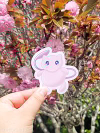 Image 2 of Chonky Mew & Mewtwo Stickers | Chonk-e-mon