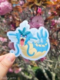 Image 3 of Chonky Magikarp & Gyarados Stickers | Chonk-e-mon