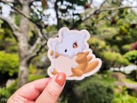 Chonky Cubone Sticker | Chonk-e-mon