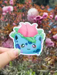 Image 3 of Bulbasaur Evolution Planter Stickers