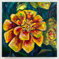 Image 1 of Orange Zinnia