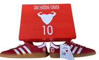 Image 5 of adidas Munchen Eriksen x Craig's Heartsrong Foundation Custom Trainers Size 8 