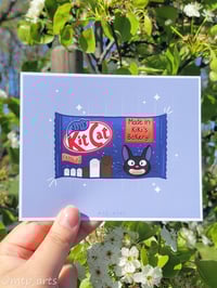 Jiji's KitCat Art Print
