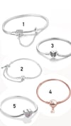 Charm Bracelet Silver 925 Original 17-20CM