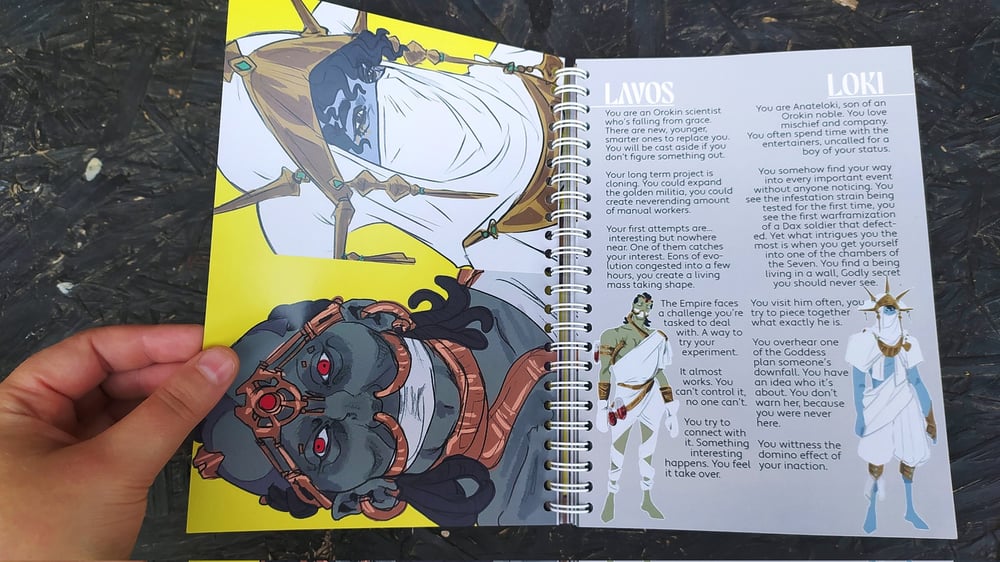 WARFRAME art zine 