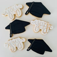 Image 3 of Graduation Hat Cookies 🎓